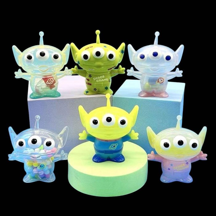 《瘋狂大賣客》Disney 迪士尼 PIXAR 皮克斯 玩具總動員 三眼怪 三眼仔 公仔 擺件 百變 星際 時空 塗鴉 星光 繽紛 太空 卡通 動漫 變裝 玩具