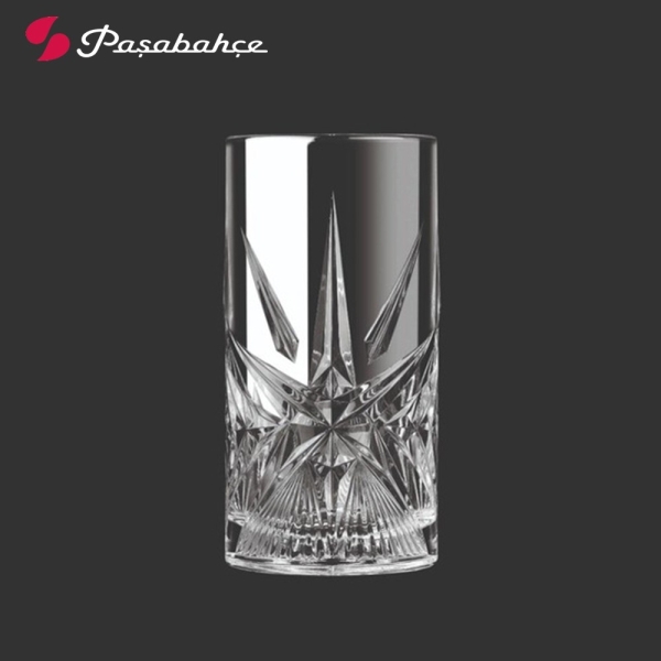 【Pasabahce】Cielo Crystalline 絢麗系列 水晶雕花杯 350mL 高球杯 水晶玻璃 雕花水杯