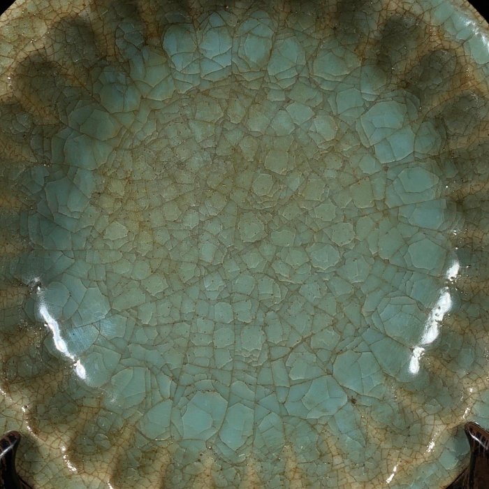 宋汝窯冰裂紋折沿洗，高4直徑19cm，300463 汝窯建窯官窯| Yahoo拍賣