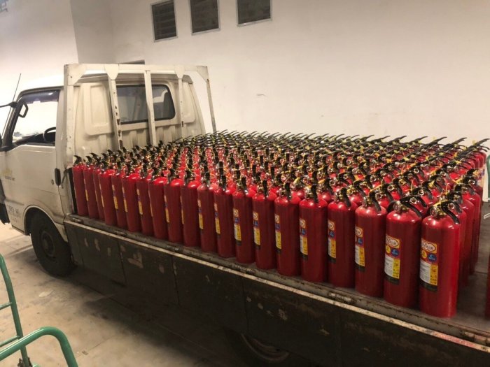 工廠直營 滅火器換藥 滅火器檢測換藥  檢測.灌氣 取送服務3p 5p 10p 20p ABC型 現場交換不必等