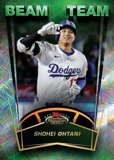 2025 MLB Topps Stadium Club 卡包一包特價260。拼case hit 大谷翔平 