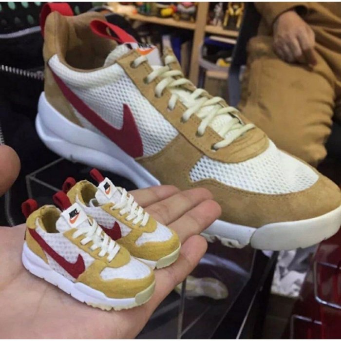 【正品】Tom Sachs X 耐克Nike Mars Yard 2.0 宇航員 完整配件  AA2261-100慢跑鞋