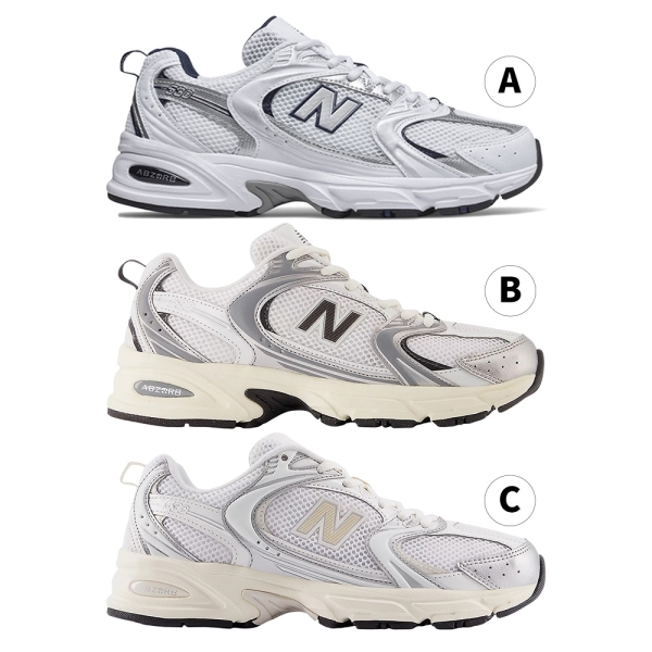 New Balance 530 休閒鞋 男鞋 女鞋 復古 白銀/銀黑/銀粉【運動世界】MR530SG-D/U530ESA-D/U530ESB-D