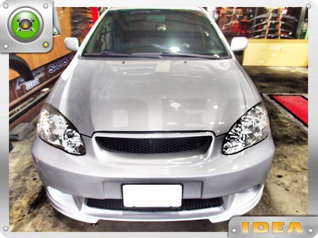 泰山美研社20082701 豐田 TOYOTA ALTIS 01 02 03 04 05 06 07年 泰規版 前保桿