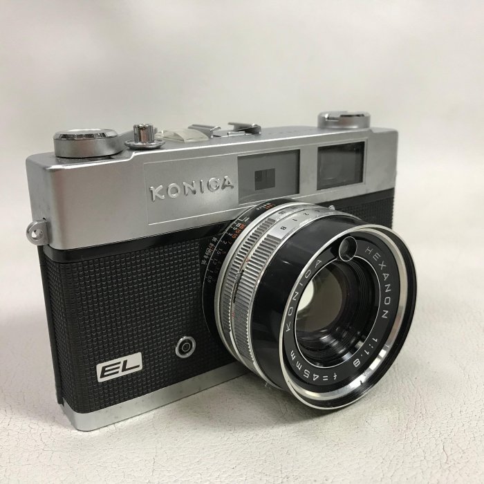 藏舊尋寶屋】老日本KONICA AUTO S1.6 老相機45mm HEXANON 含鏡頭(一元