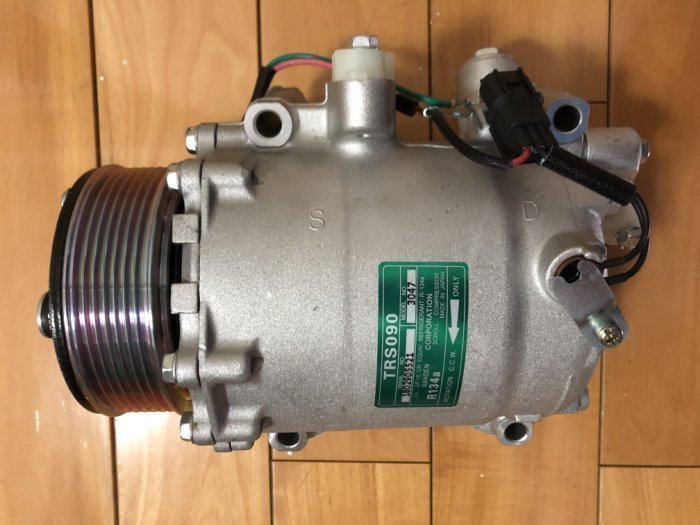 全新 Honda本田 4代 CRV 2.4 2012-2017 RM4 原廠冷氣壓縮機 保固2年6萬公里