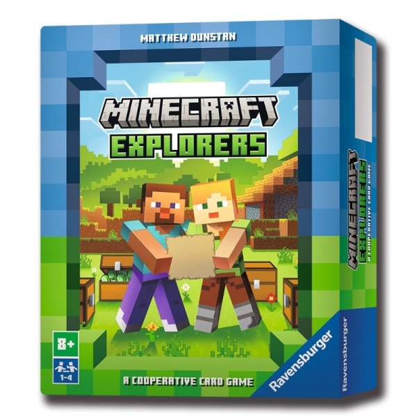 *【新天鵝堡桌遊】當個創世神：探險家 Minecraft Explorers