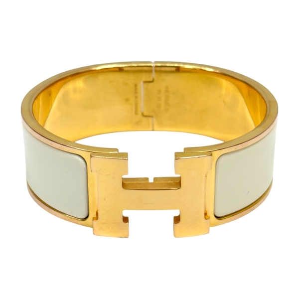 【二手名牌BRAND OFF】HERMES 愛馬仕 Clic Clac H手環