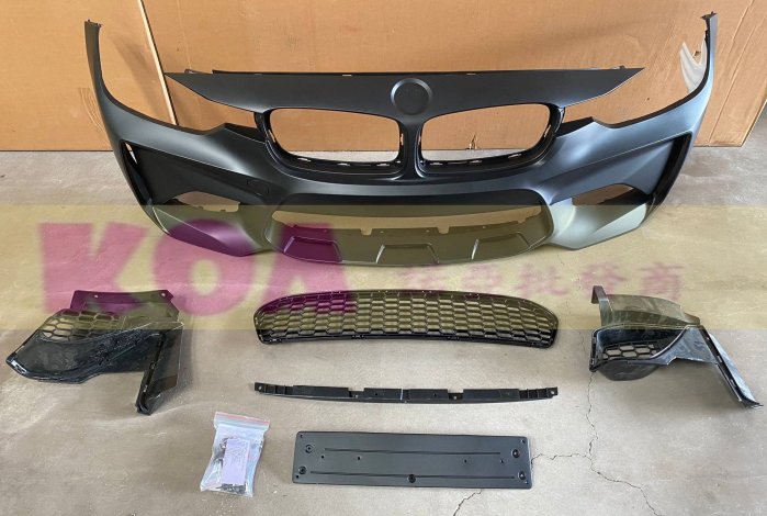 寶馬 BMW F30 F31 升級 F87 M2C M2 新貨 PP材質 前保桿 前大包 保桿 現貨
