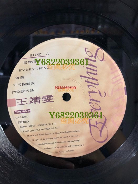 王靖雯 Everything LPレコード