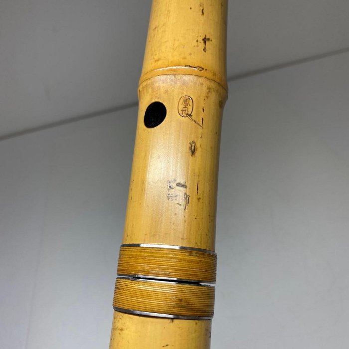 鳳舟在銘　銀三線尺八　約49cm 東N7-1026① 銀三線尺八鳳舟在銘約49cm | Yahoo拍賣