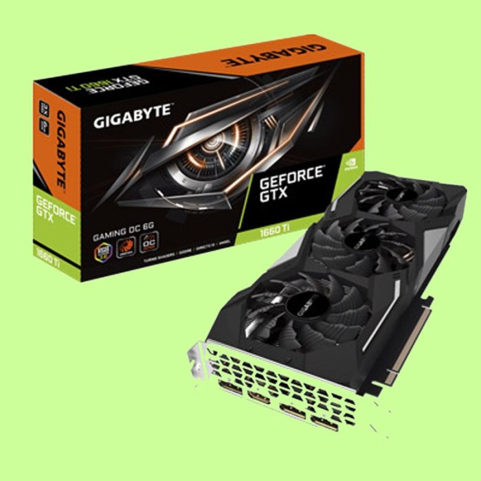 5Cgo【權宇10天交貨】技嘉NVIDIA GeForce GTX 1660 Ti GAMING OC 6G顯示卡 含稅
