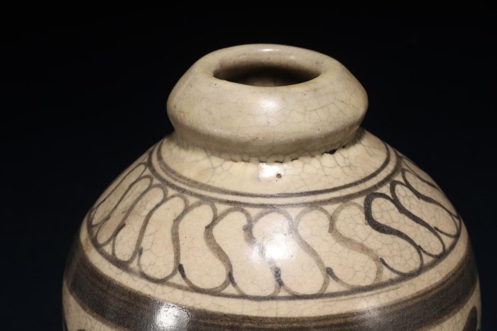 花器 中國磁州窑製花瓶 古玩 中国美術 花入 -花道侘寂插花花藝花學花瓶