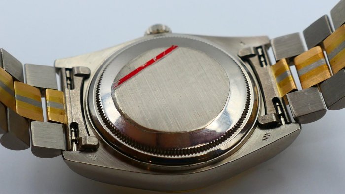 【美好時光】盒單全!罕見型號勞力士ROLEX 18039BIC稀有三色金版本!全原裝超美品RSC洗油保養完成( 18238 18239參考)