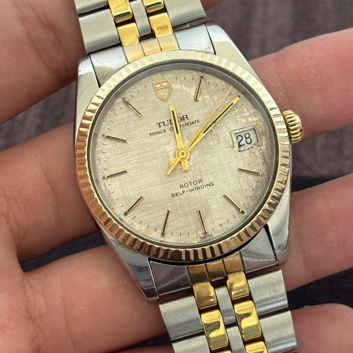 錶現不凡～Tudor/帝舵 Prince Oysterdate  74033，Rolex 勞力士底殼/錶冠