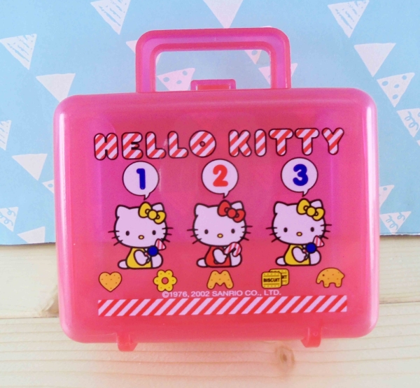 【震撼精品百貨】Hello Kitty 凱蒂貓~KITTY空盒-小提盒造型-紅123