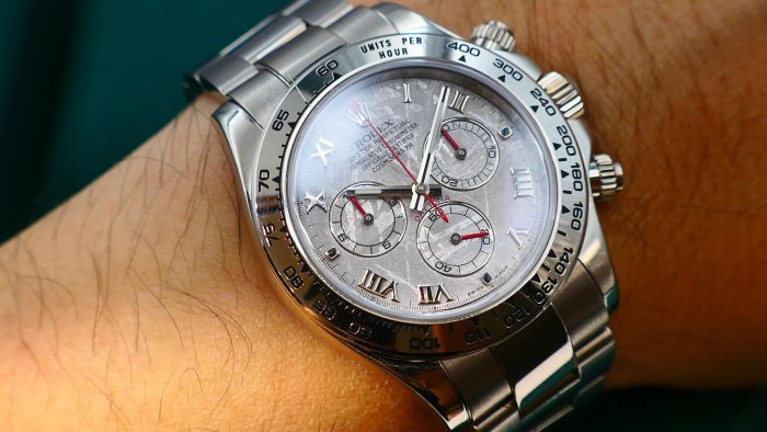 【超好價】ROLEX勞力士116509 18K白金（貴金屬）隕石迪DAYTONA稀有隕石面 初代完美幼針 盒單配件超齊全