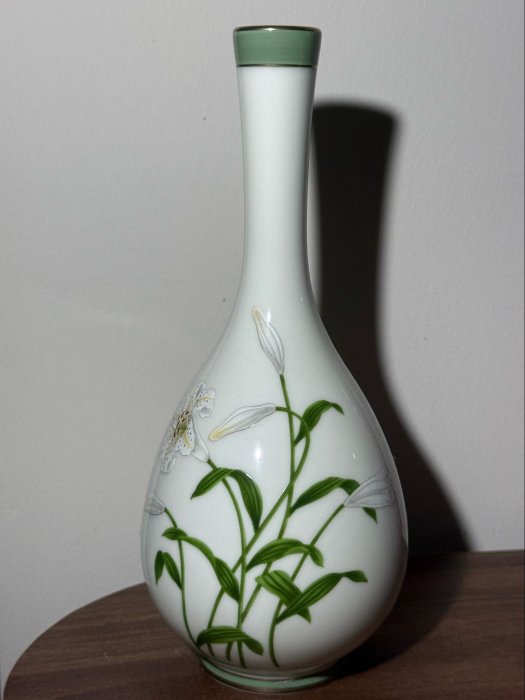 花瓶(君島一郎） 深川製磁 君島一郎 9号花生 花瓶 Bエレガンス