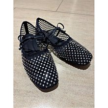 日本代購 SY品牌 自己買了兩色 超好穿 鑲鑽 芭蕾舞 鏤空鞋 優雅又有設計感特價4280 | Yahoo拍賣