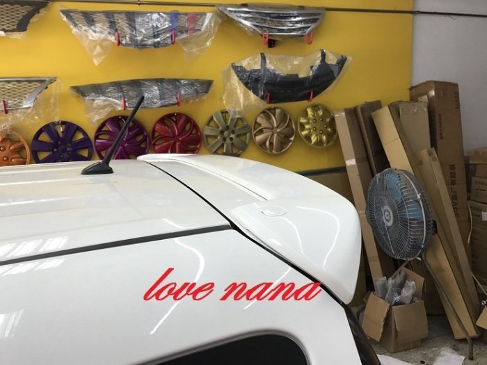 [[娜娜汽車]] 豐田 toyota 2016~ sienta 專用 尾翼