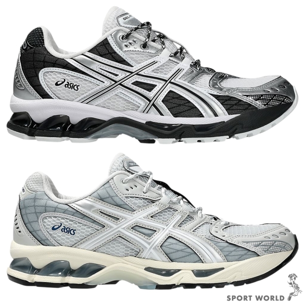 Asics 亞瑟士 休閒鞋 男鞋 GEL-NIMBUS 10.1 銀黑/銀灰【運動世界】1203A543-113/1203A543-026