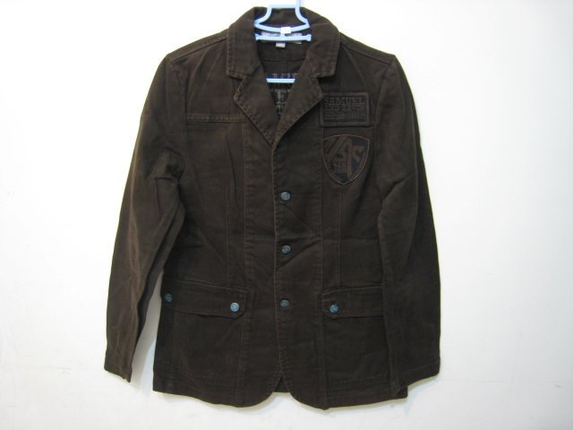 SAMUEL & KEVIN 咖啡色 休閒外套/S