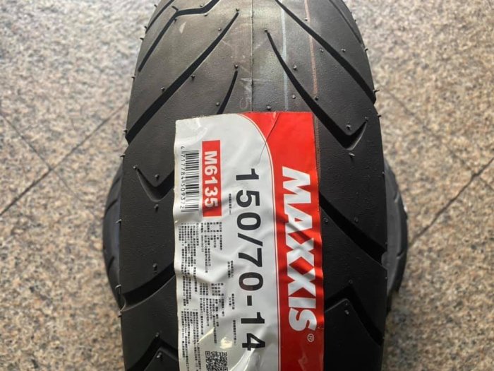 **勁輪工坊**(機車輪胎專賣店) MAXXIS M6135 150/70/14 大羊專用後輪