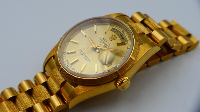 【美好時光】ROLEX勞力士18248樹紋款罕見一手錶無拋整超美品18038 18238參考