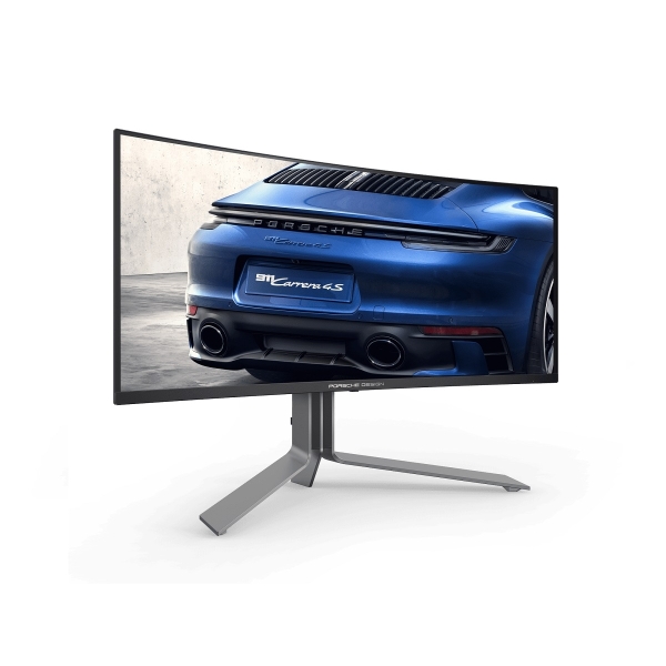 AOC 艾德蒙 34型 PORSCHE DESIGN QD-OLED(21:9) 曲面電競液晶顯示器 PD34