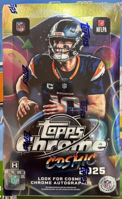 【紅葉球員卡】2025 NFL Topps Cosmic Chrome 美式足球卡 宇宙鉻版系列 盒卡