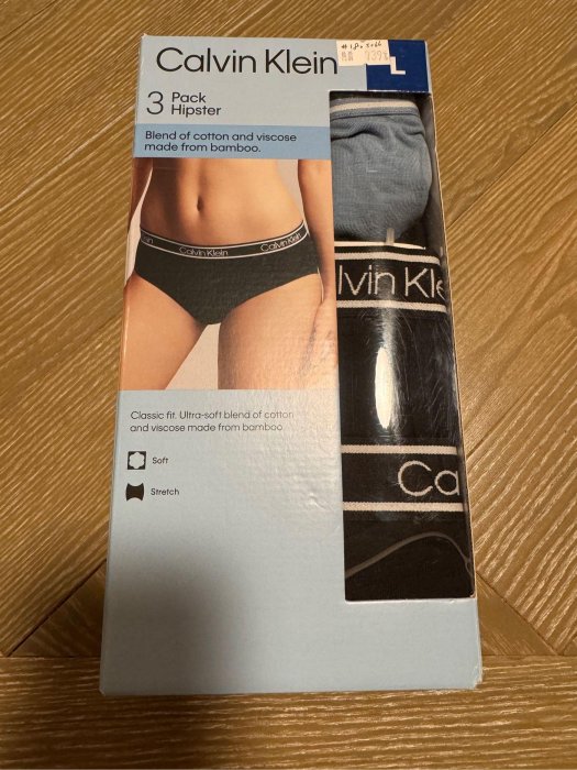 ￼［代購］Calvin Klein女內褲三入組 L不挑款 #1805064