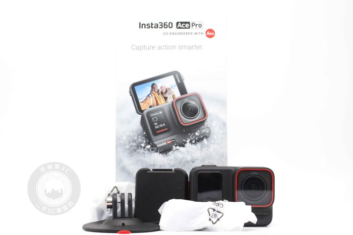 【高雄青蘋果3C】INSTA360 ACE PRO 翻轉螢幕 二手運動相機#95291