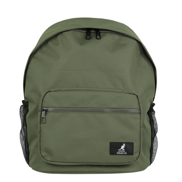 KANGOL 後背包 軍綠 基本款 書包 筆電包 後背包 6625174072