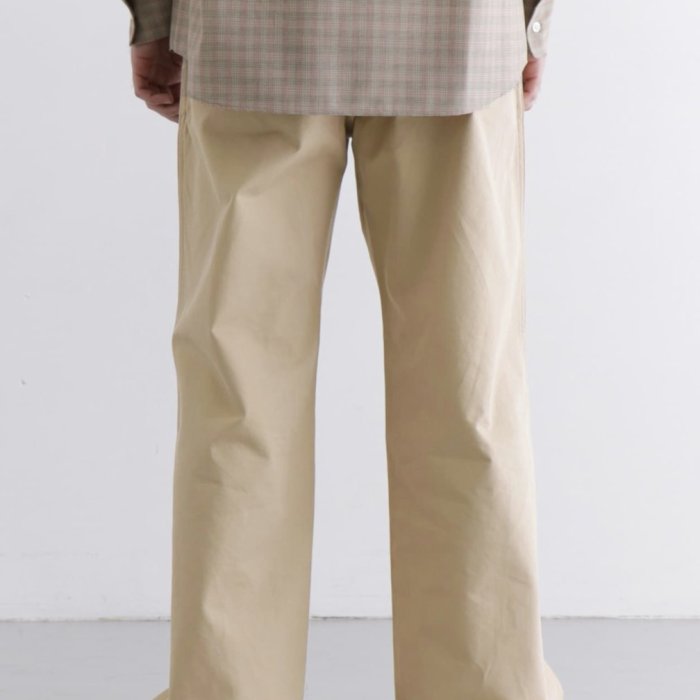 少穿，近全新20SS AURALEE WASHED FINX LIGHT CHINO PANTS 4號| Yahoo拍賣