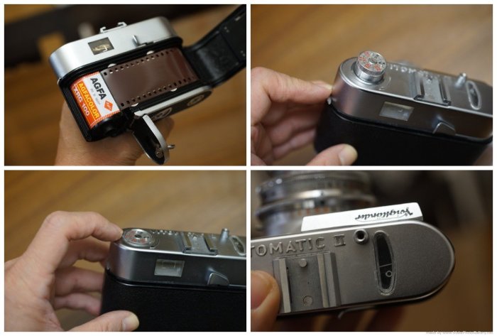 售】德國福倫達Voigtlander Vitomatic II RF黃斑對焦街拍鏡頭Color