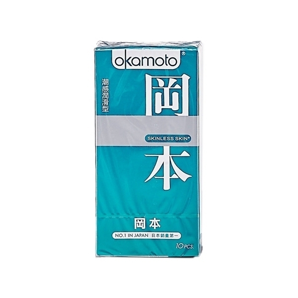 日本 okamoto 岡本 衛生套(10入)潮感潤滑型【小三美日】保險套 D746221