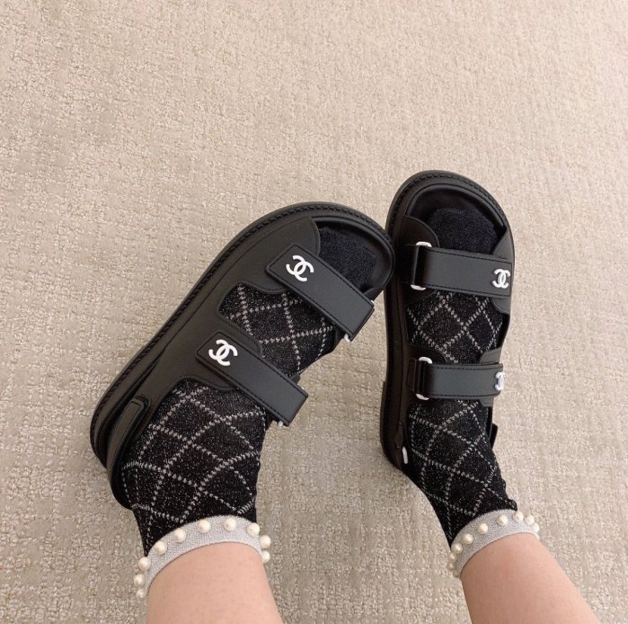 【COCO 精品專賣】Chanel A77012 珍珠 短襪 現貨
