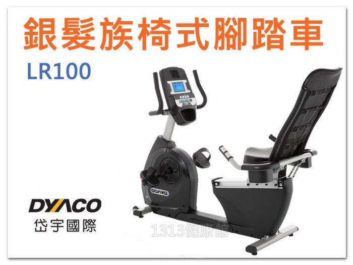 銀髮族臥式健身車【復健椅式腳踏車】LR100岱宇國際 行穩穩 長照器材【1313健康館】年長者居家運動