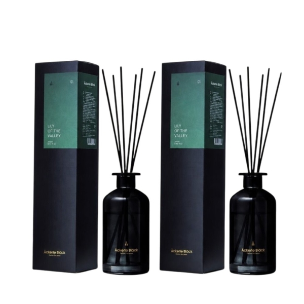 阿克黑精油擴香組250ml X 2｜6香調可選．居家紓壓木質香｜歐盟 IFRA 認證精油｜(6香調可任選) 免運