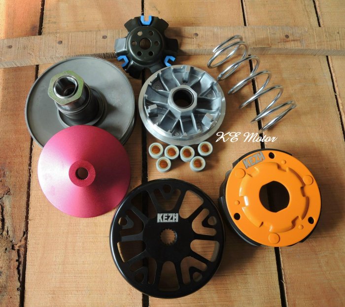 GP125 (傳動組+開閉盤組)冷鍛風葉 普利盤 強化離合器 強化碗公 大彈簧 普利珠+加購普利珠一組=4580