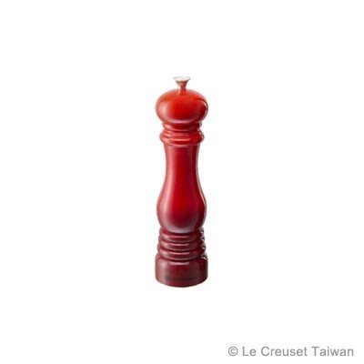 【 LE CREUSET】胡椒研磨罐 (櫻桃紅).特價1090元.原價:1680元.竹北可面交.可超取