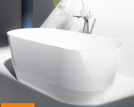 麗室衛浴】瑞士LAUFEN PRO 24395.2 原裝人造石獨立缸150*70*H59CM