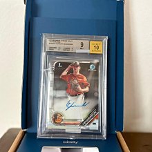MLB2019 Bowman Draft 1st RC 新人卡Chrome Gunnar Henderson BGS 9 金鶯隊新人王韓德森簽名球員卡