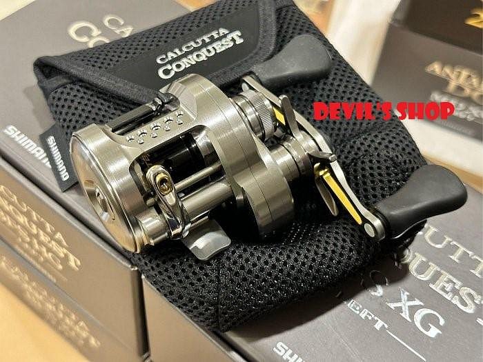 SHIMANO 23 CALCUTTA CONQUEST BFS XG LEFT 黑康左捲微拋捲線器公司貨