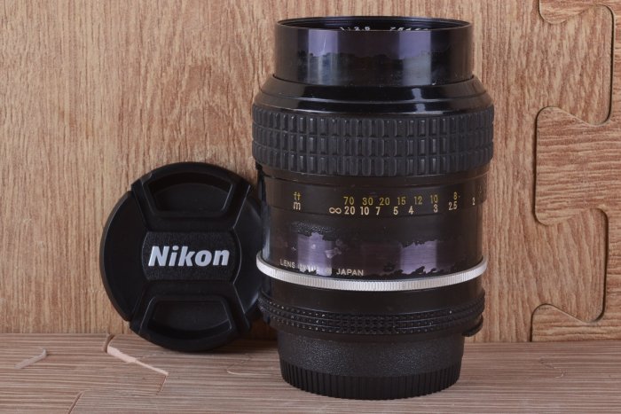 【桃園品光攝影】NIKON Ai 105mm F2.5 ( 105/2.5 ) 手動 定焦 EH#42127