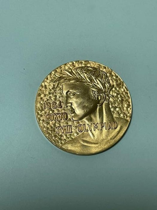 1964東京奧運紀念獎牌18KGP