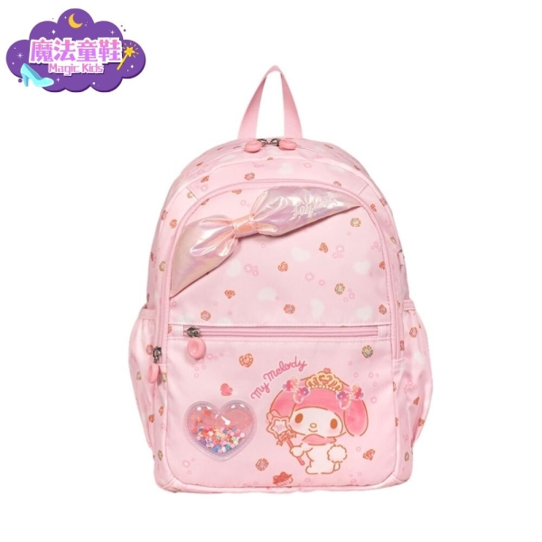 魔法童鞋｜IMPACT 怡寶 可放A4 兒童包 美樂蒂 My Melody 三麗鷗 後背包 休閒包 外出包 粉 大 IMQMY001PK