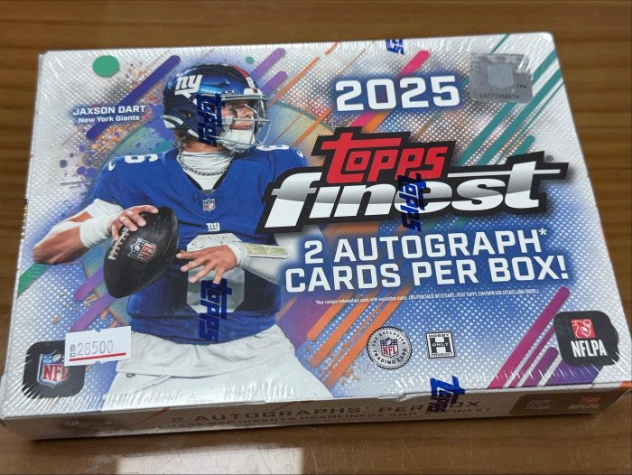 【雙子星】2025 NFL Topps Finest Hobby 美足