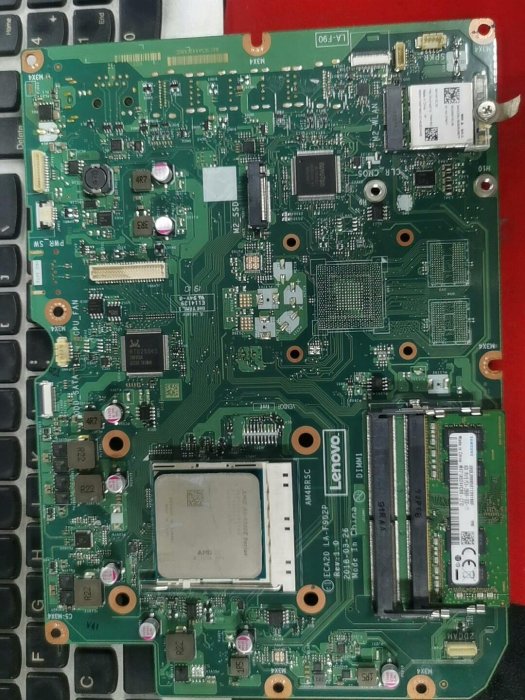 聯想 Lenovo ECA20 一體機主機板 LA-F902P 拆機良品 支援無線網卡贈送 電腦維修升級專用 主機板替換零件