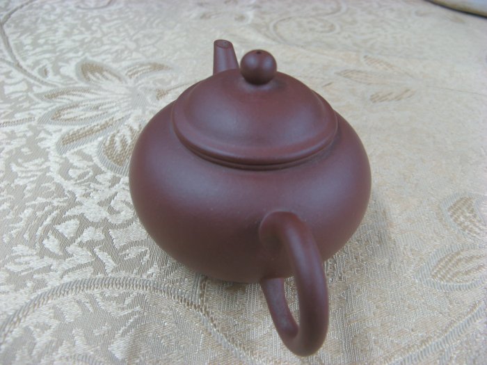 藏寶閣》O3-14《早期紫砂水平壺.單孔.80cc》中國宜興.秀蘭..@3000元起